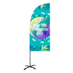 Flag banner curvo 450 cm