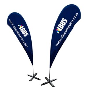 Flag banner curvo 3, 4 o 5 m - Image 3