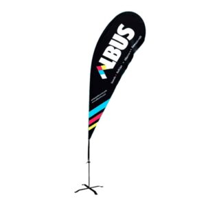Flag banner curvo 560 cm